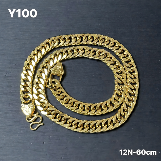 Y100 Flat Cuban Necklace