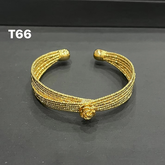 T66 Flower Bangle