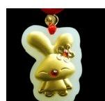 JXY29 Red Diamond Rabbit Pendant