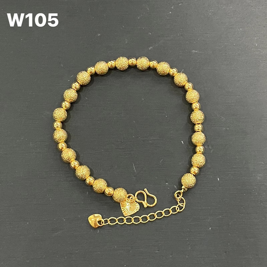 W105 Ripple Bead Bracelet