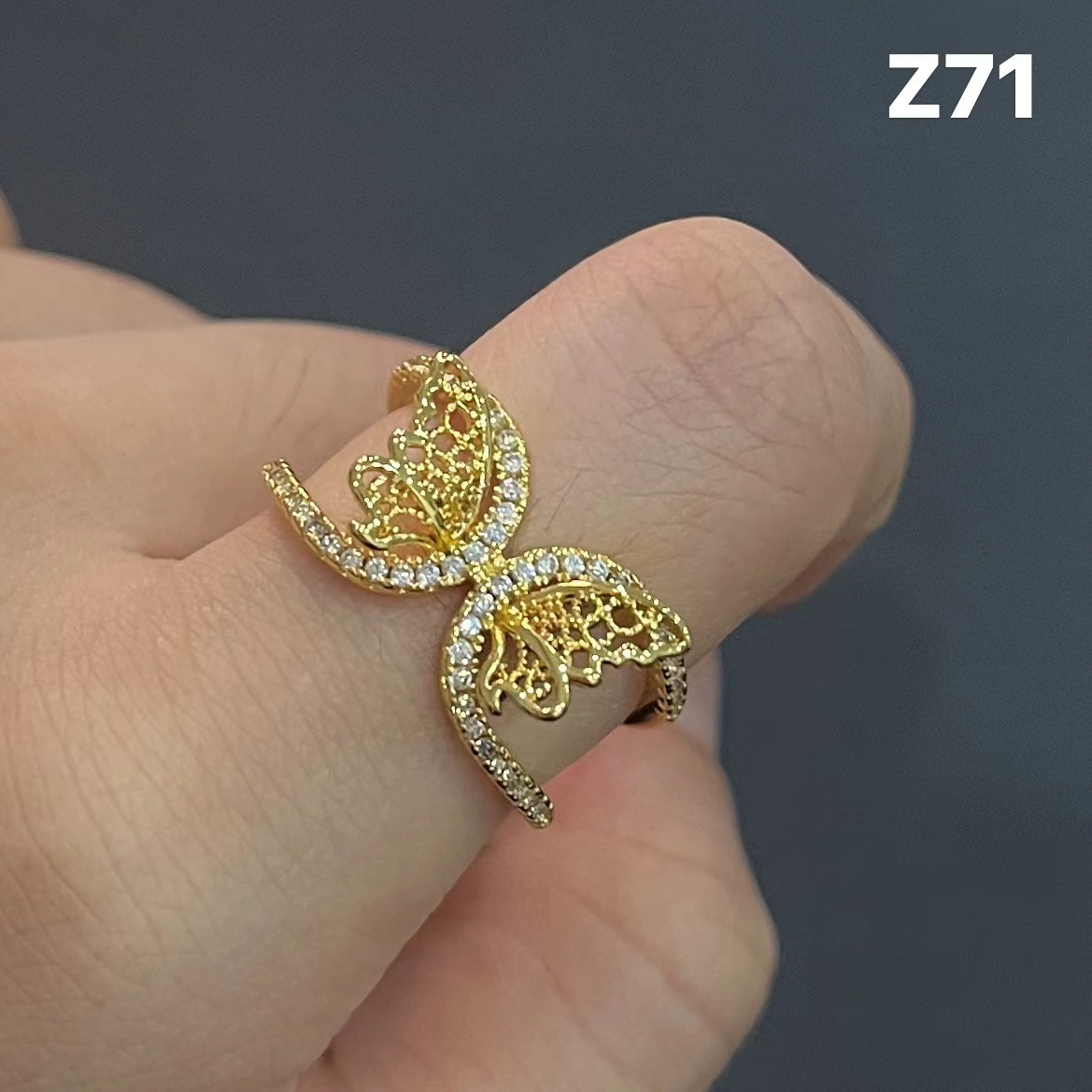 Z71 Butterfly Ring