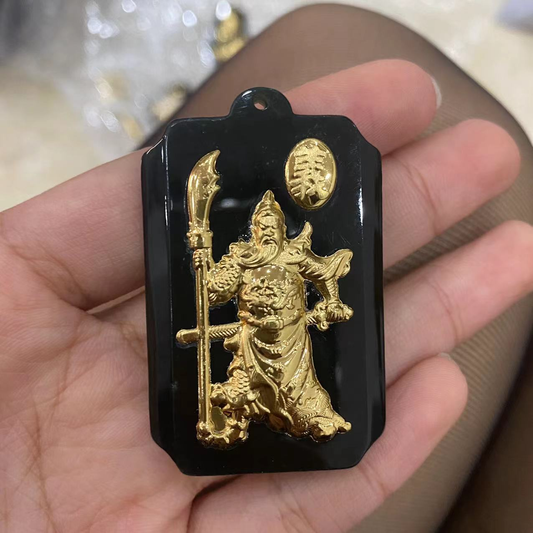 JXY60  Righteous Character Guan Gong Pendant