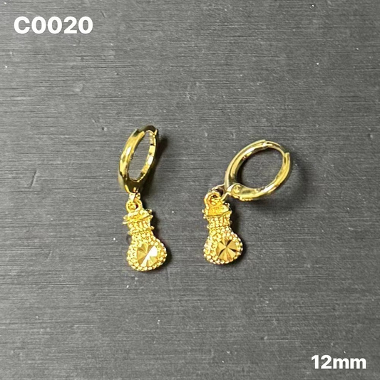 C20 Money Bag Earrings