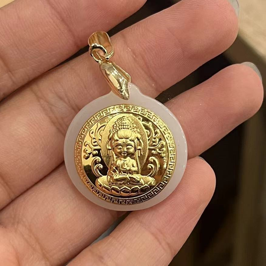 JXY75 Guanyin pendant