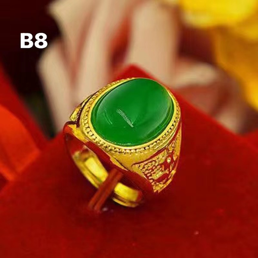 B8 Jade Ring