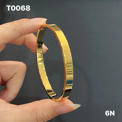 Glossy Metallic Bangle NO.T68