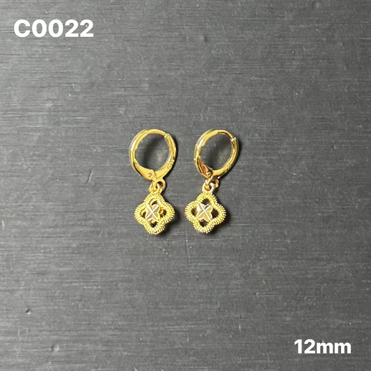 C22 Clover Earrings