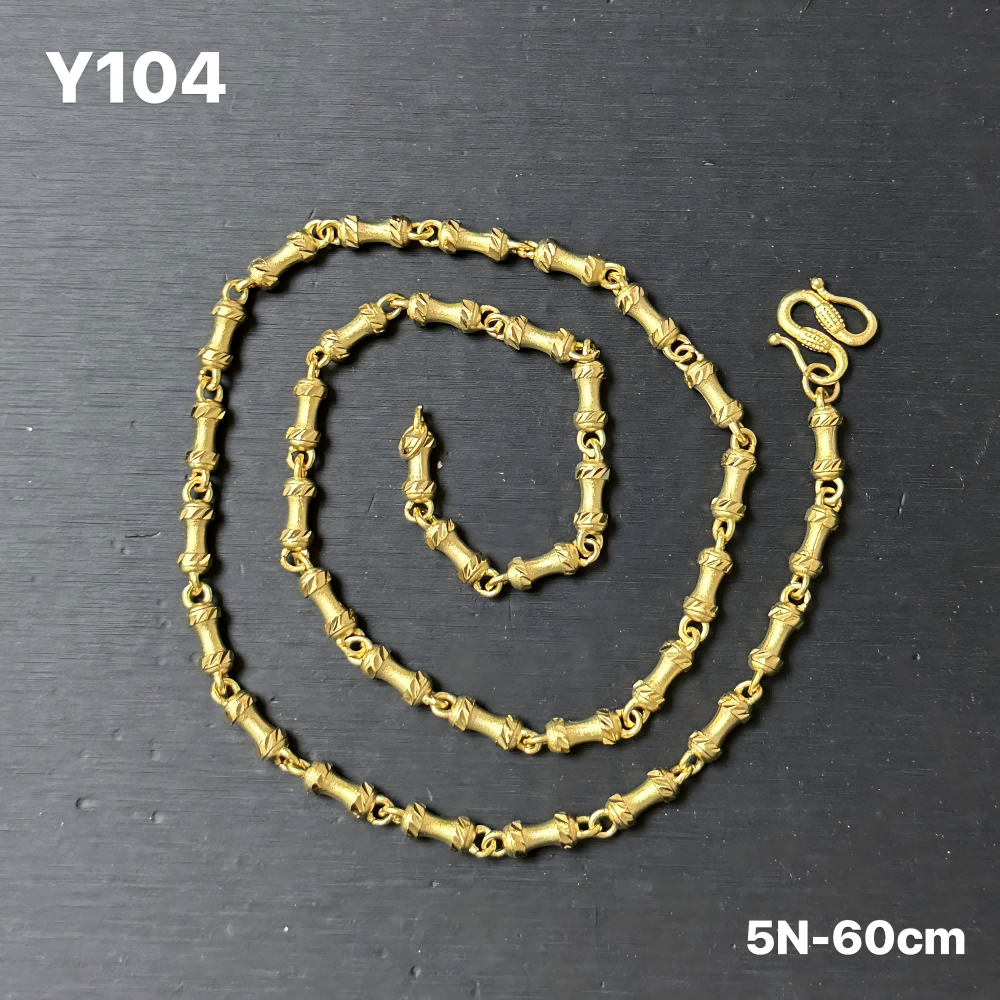 Y104 Small Bamboo Necklace