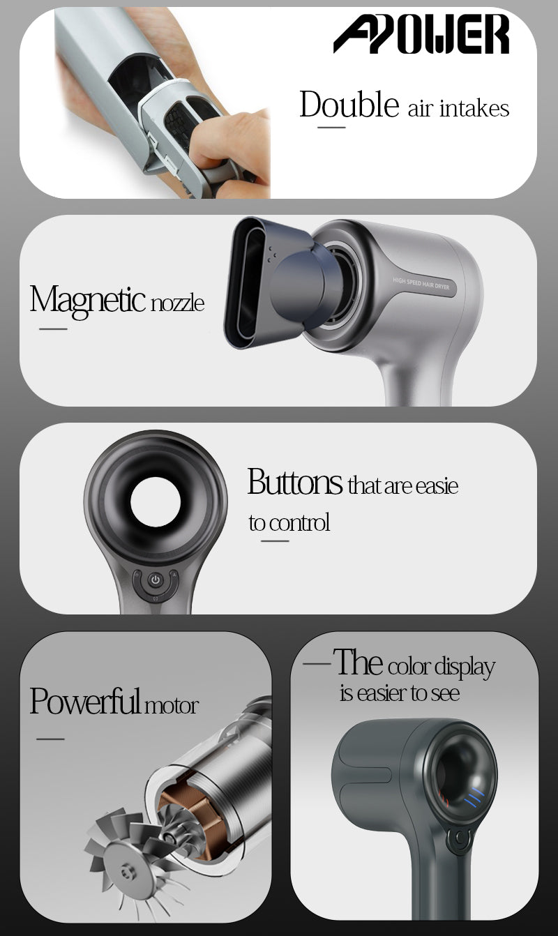 (H2)high-speed hair dryer