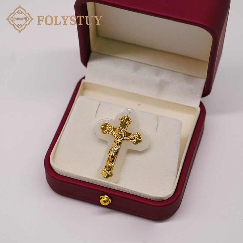 24K solid gold [JXY] pendant