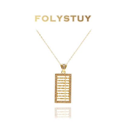 Abacus Pendant NO.K122