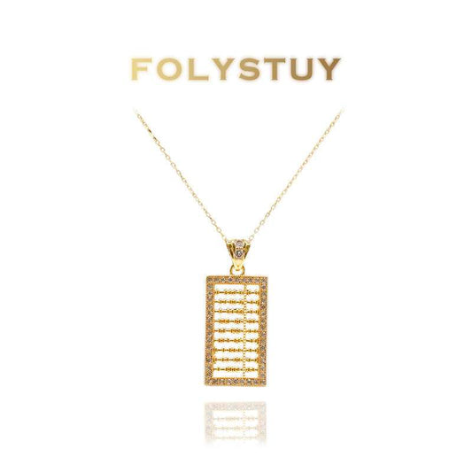 Abacus Pendant NO.K122