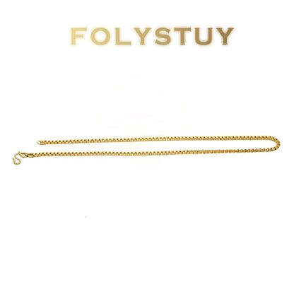 Embossed Box Necklace NO.Y59M