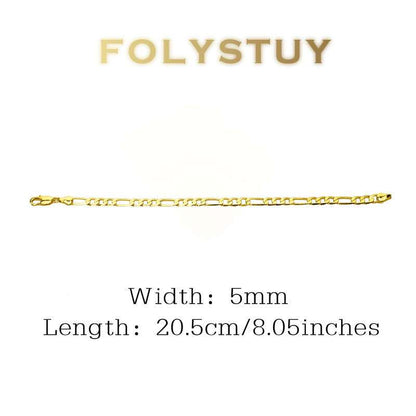 Figaro Bracelet NO.W165