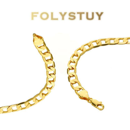 Flat Cuban Bracelet NO.W168