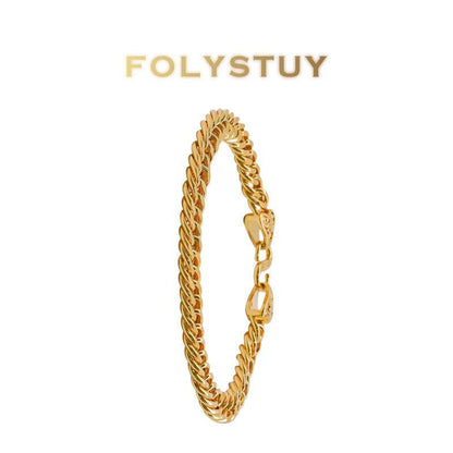 Flat Cuban Bracelet NO.W30