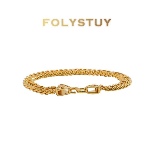 Flat Cuban Bracelet NO.W30