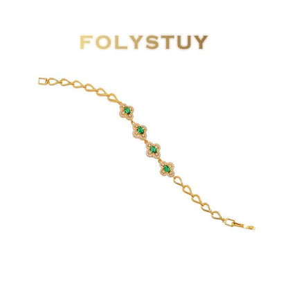 Four-leaf Clover Bracelet NO.W91