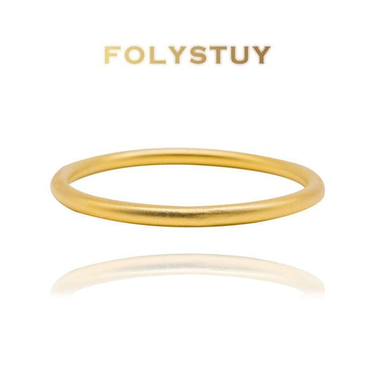 Glossy Vegan Hoop Bangle 58mm-65mm NO.F01