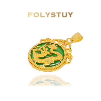 Jade Dragon Pendant NO.K55