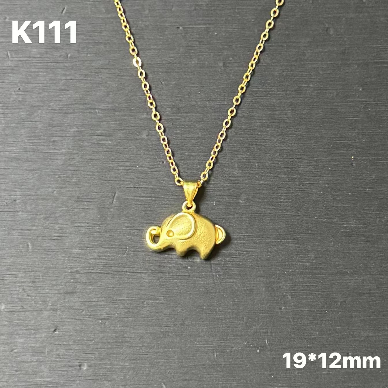 K111 Elephant Pendant