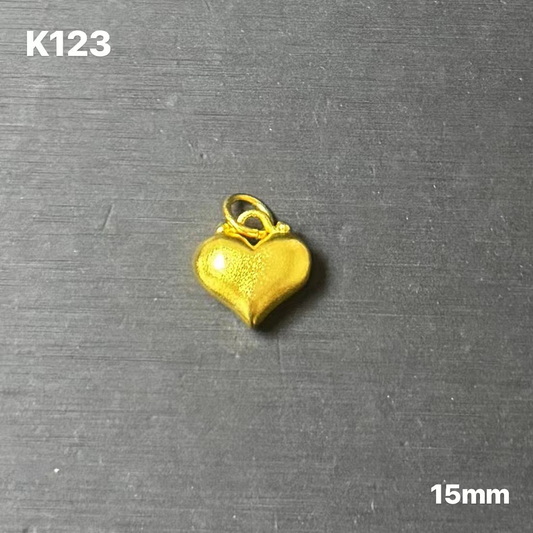 K123 Heart Pendant