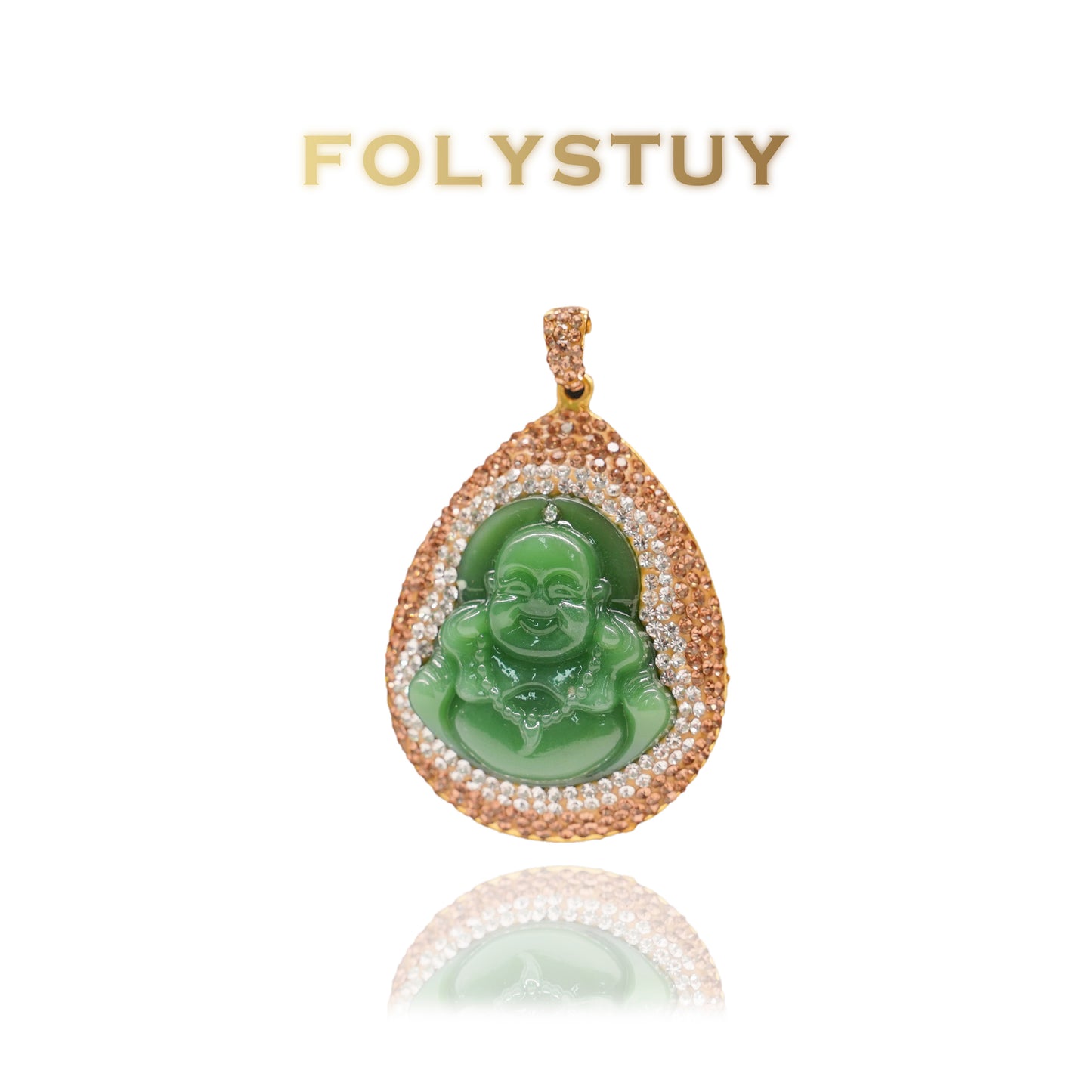 K87 Jade Buddha Pendant