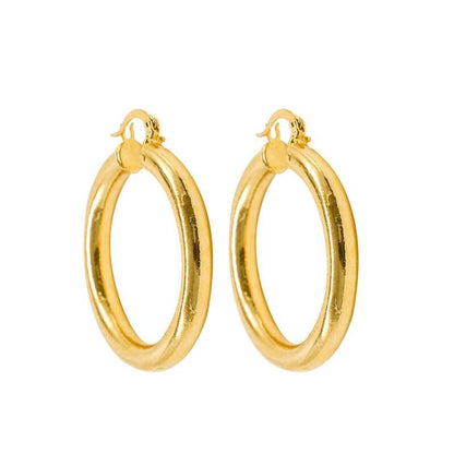 Glossy Vegan Hoop Earrings NO.C33