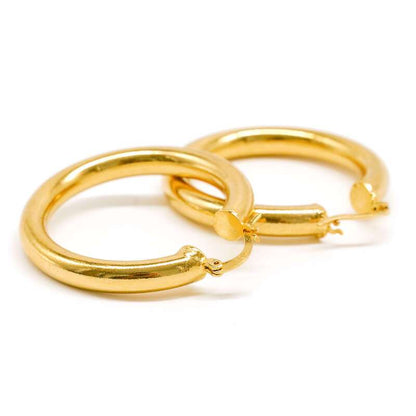 Glossy Vegan Hoop Earrings NO.C33