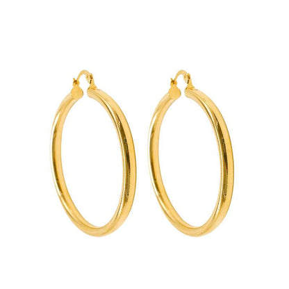 Glossy Vegan Hoop Earrings NO.C34