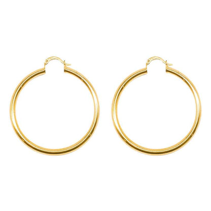 Glossy Vegan Hoop Earrings NO.C34