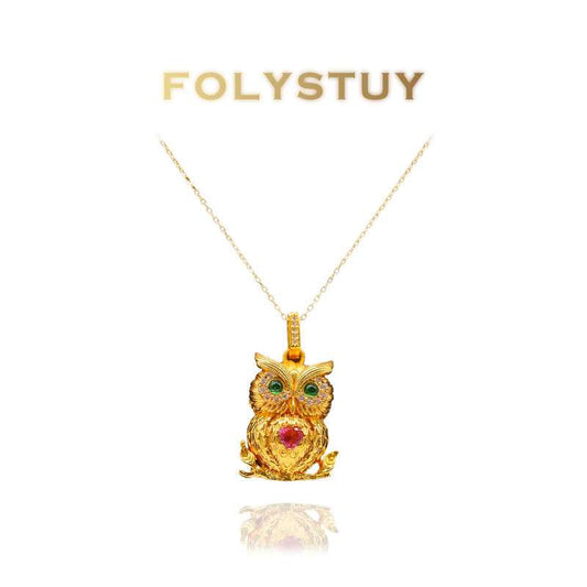Owl Pendant NO.K130
