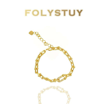 Paper Clip Bracelet NO.W153