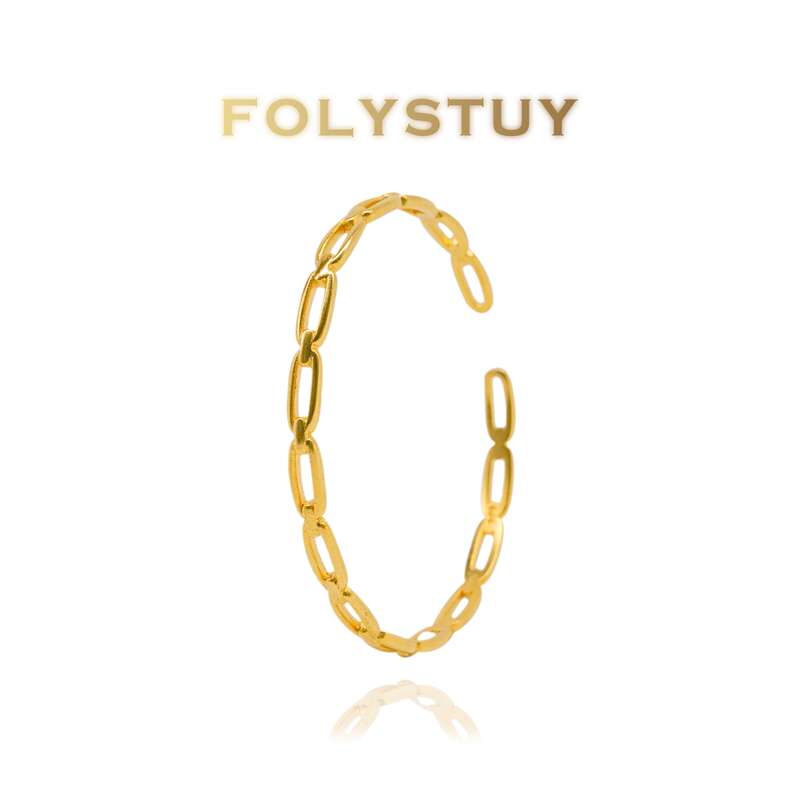 Paperclip Bangle NO.T43