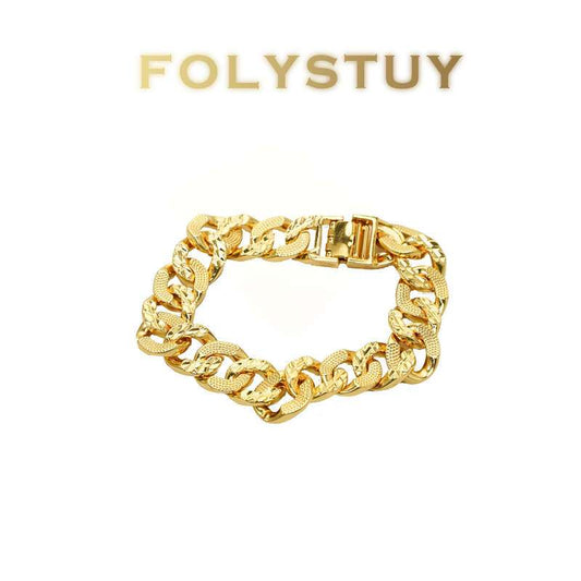Printed and Spliced Cuban Bracelet NO.W167