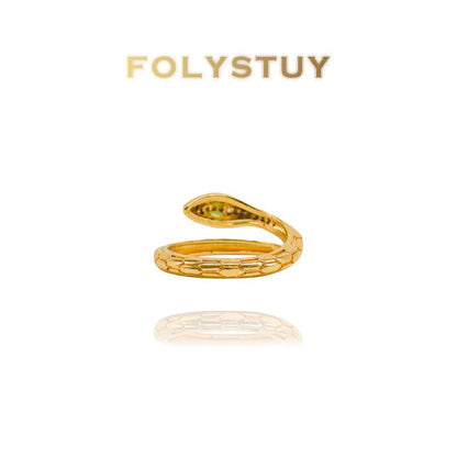 Snake Bangle (with matching ring) NO.T26