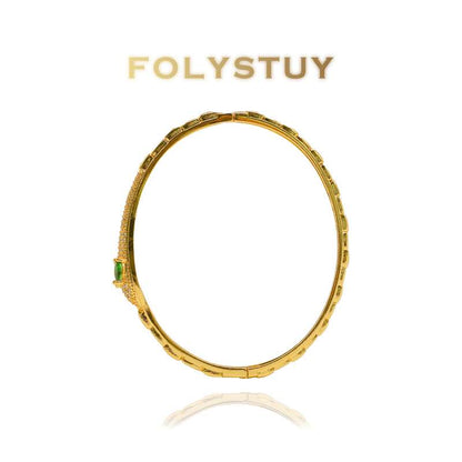 Snake Bangle (with matching ring) NO.T26
