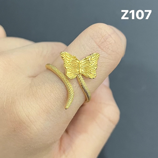 Z107 Butterfly Ring