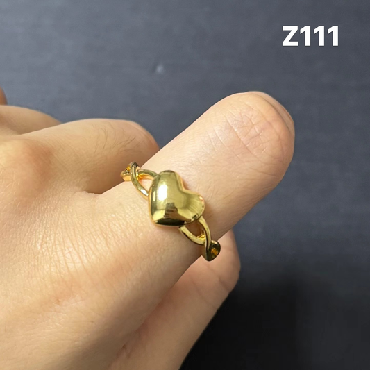 Z111 Heart ring