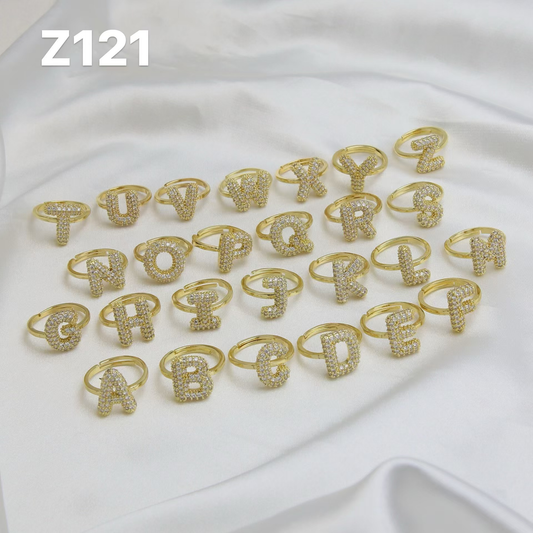 Z121 Bubble letter Ring