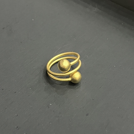 Z87 Double Bead Ring