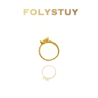 FOLYSTUY (YNZ59) 24k gold filled Fashion Trends Ring