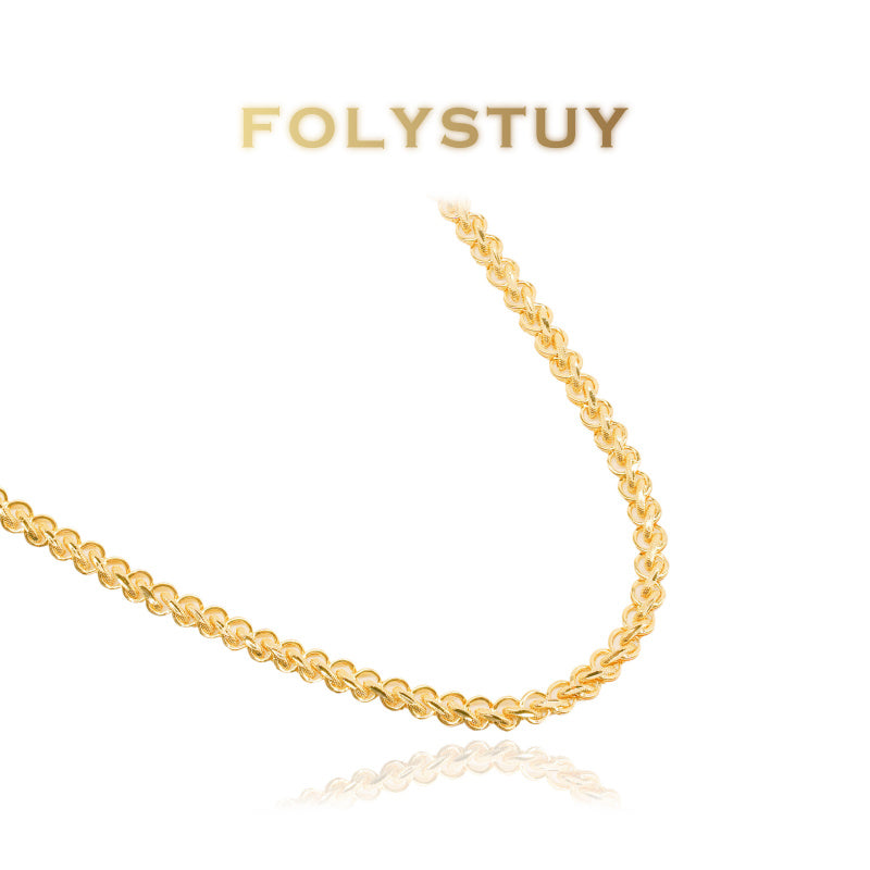 [Focystuy (Y71)] hot sale special Cuban chain link necklace for Men Women 8mm 24 ''M-clasp