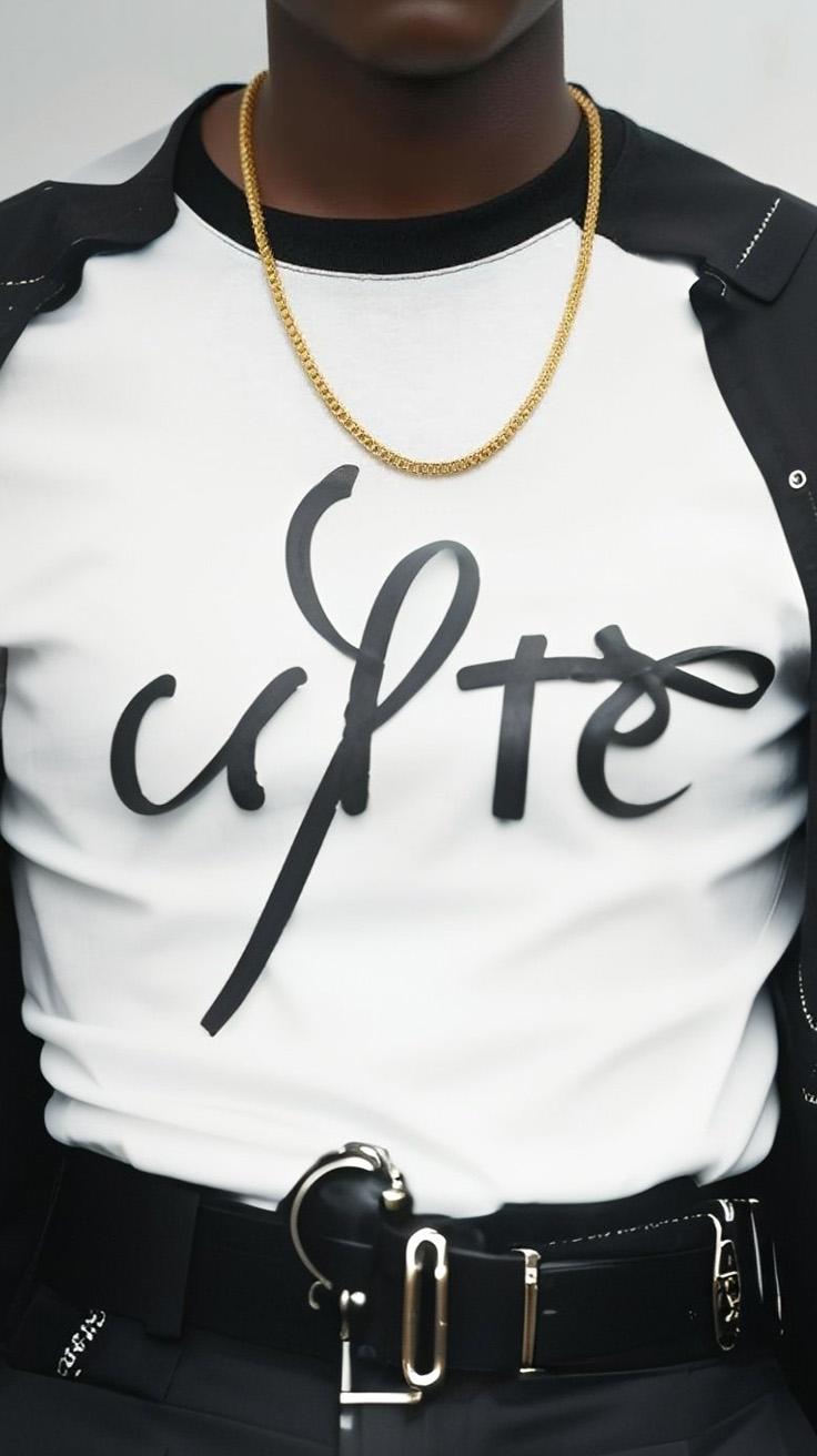 [folystudy (Y59)] 24k gold filled Necklace: Chain and chain exudes timeless elegance